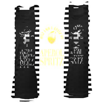 Funny Aperol Spritz Just Cant Quitz My Aperol Spritz Unisex Tank Top | Mazezy