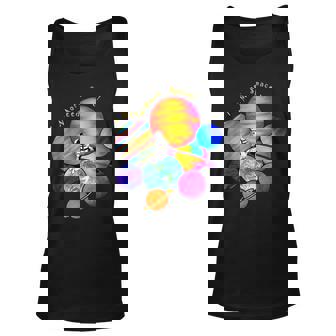 Funny Astronaut Graphic I Need More Space Unisex Tank Top - Thegiftio UK