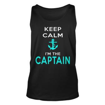 Funny Boat Captain Sailing Humor Quote Nautical Anchor Unisex Tank Top | Mazezy
