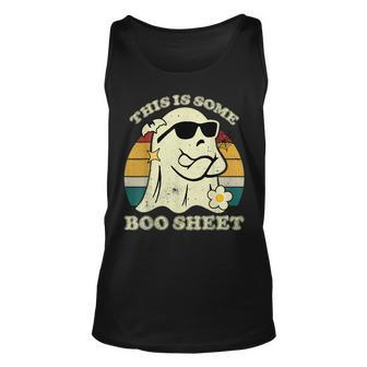 This Some Boo Sheet Halloween Boo Ghost Costume Tank Top | Mazezy UK