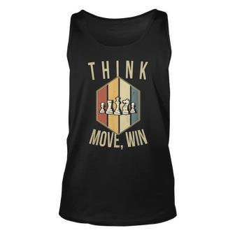 Funny Chess Player Board Game Chess Unisex Tank Top | Mazezy