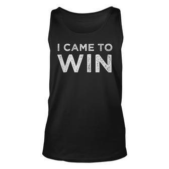 Funny Chess Player I Come To Win Chess Costume Gift For Women Unisex Tank Top - Thegiftio UK