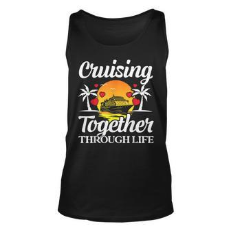 Couple Cruise Cruising Together Through Life Tank Top | Mazezy