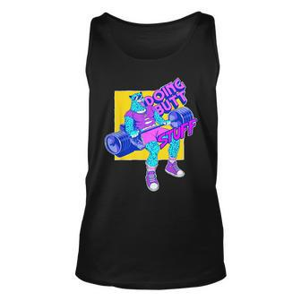 Funny Doing Butt Stuff Workout Bodybuilding Fitness Gym Unisex Tank Top | Mazezy