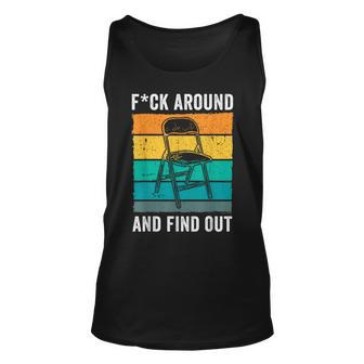 F Around And Find Out Folding Chair Alabama Boat Brawl Tank Top - Seseable