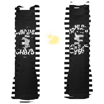 Funny Fat Dog Chonky Bois Are Good Boys Dog Lover Gift Unisex Tank Top | Mazezy