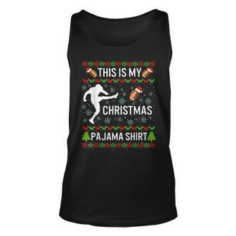 Football Ugly Christmas Sweaters Tank Top | Mazezy