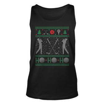 Golf Ugly Christmas Sweaters Tank Top - Monsterry DE