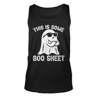 Halloween Boo Ghost Costume This Is Some Boo Sheet Tank Top | Mazezy
