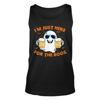 Halloween I'm Just Here For The Boos Costume Tank Top - Seseable