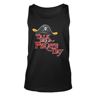 International Pirate Day Costume Talk Like A Pirate Tank Top - Seseable