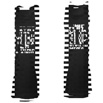 Funny Italy Im Not Yelling Im Italian Italian Joke Unisex Tank Top | Mazezy