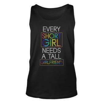 Funny Lesbian Couple Pride Month Gift Idea Lgbt Unisex Tank Top | Mazezy UK