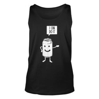 Funny Motivational Inspirational Pun Jokes Quote Humor Unisex Tank Top | Mazezy