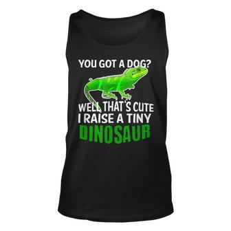Funny Pet Chinese Water Dragon Lizard Lover Gift Unisex Tank Top - Thegiftio UK