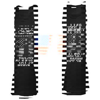 Funny Pro Trump Fathers Day Mean Tweets 2024 Gas Prices Unisex Tank Top | Mazezy