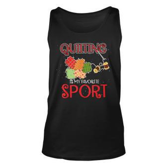 Funny Quilting Quotes | Sewing Quilt Gift Unisex Tank Top | Mazezy