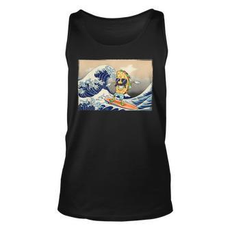 Funny Taco Taco Lover Mexican Food Funny Surfer Taco Unisex Tank Top | Mazezy