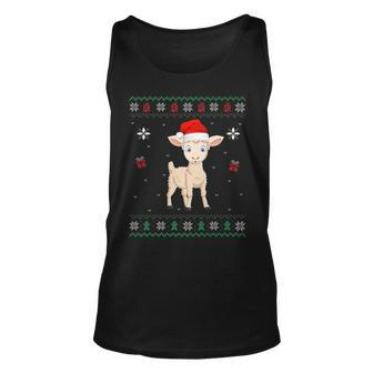 Ugly Xmas Sweater Style Matching Sheep Christmas Tank Top | Mazezy UK