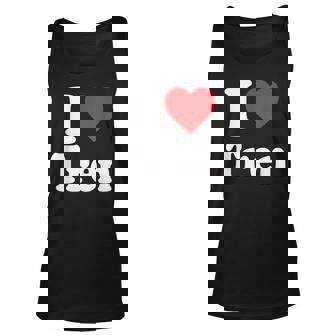 Funny Workout Quote I Love Tren DesignCool Bodybuilder Unisex Tank Top - Seseable