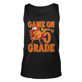Game On 5Th Grade Basketball Dabbing Retro Player Backpack Unisex Tank Top - Monsterry AU