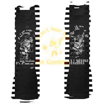 Gamer Cat I Cant Hear You Im Gaming Funny Gaming Unisex Tank Top | Mazezy