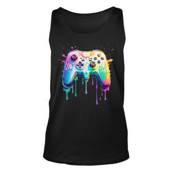 Gamer Graphic Video Game Colorful Video Game Lover Tank Top - Seseable