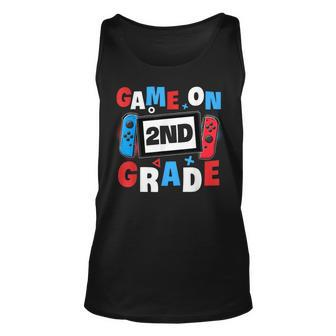 Gaming Game On 2Nd Grade Second First Day School Gamer Boys Tank Top | Mazezy AU