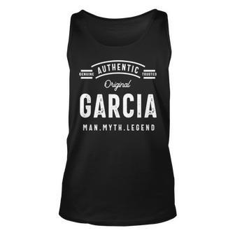Garcia Name Gift Authentic Garcia Unisex Tank Top - Seseable