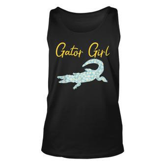 Gator Girl Alligator Lover Zookeeper Crocodile Unisex Tank Top - Thegiftio UK