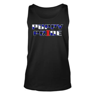 Gay Puppy Pride Gift Bdsm Fetish Gear Human Pup Play Kink Unisex Tank Top | Mazezy