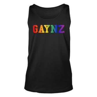 Gaynz Cute Strong Support Pride Lgbtq Fitness Gym Lover Unisex Tank Top - Monsterry UK