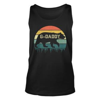 Gdaddy Grandpa Gifts Gdaddy Bear Gift For Mens Unisex Tank Top | Mazezy