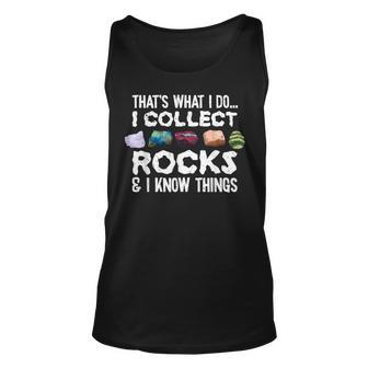 Geology Rock Collector Geologist Rock Hound Tank Top - Seseable