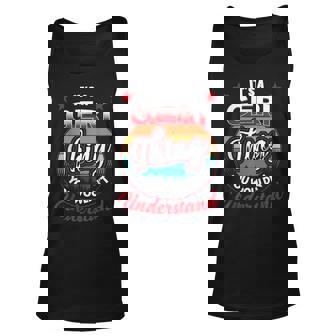 Geri Retro Name Its A Geri Thing Unisex Tank Top | Mazezy