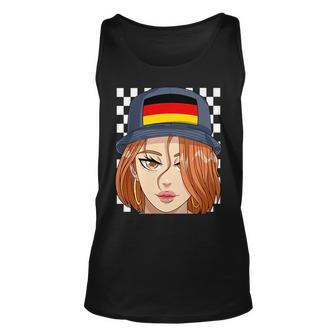 Germany Flag Bucket Hat German Girl European Pride Unisex Tank Top | Mazezy