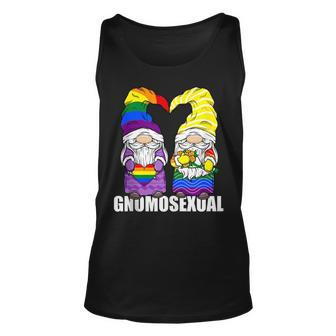 Gnomosexual Lgbtq Gnome For Gay Men Love Pride Gnomes Unisex Tank Top | Mazezy
