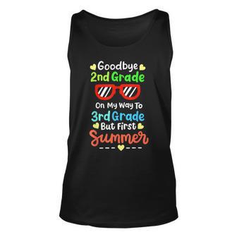 Goodbye School Hello Summer 2Nd Grade Kids Class Of 2023 Unisex Tank Top - Thegiftio UK