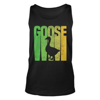 Goose For Kids Retro Grey Whisperer Farm Bird Tank Top | Mazezy