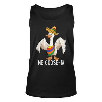 Me Goose Ta Mexican Spanish Me Gusta Farmer Goose Pun Tank Top | Mazezy
