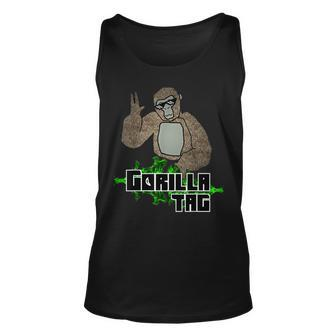 Gorilla Tag - Gorilla Tag Pfp Vr Game Unisex Tank Top | Mazezy