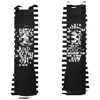 Graduation Gift For Her I Graduated Can I Go Back To Bed Now Unisex Tank Top - Thegiftio UK