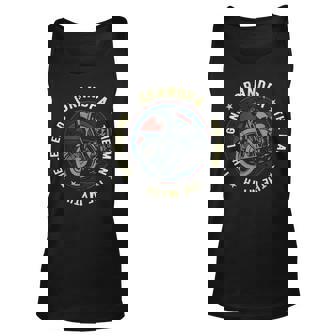 Grandpa Man Myth Legend – Grandparent Grandfather Unisex Tank Top | Mazezy