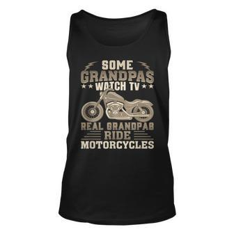 Some Grandpas Watch Tv Real Grandpas Ride Motorcycles Tank Top | Mazezy