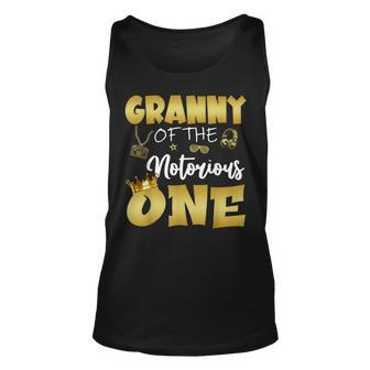 Granny Of The Notorious One Hip Hop Themed 1St Birthday Boy Unisex Tank Top - Seseable