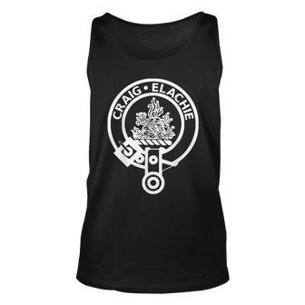 Grant Scottish Family Clan Name Crest Shield Unisex Tank Top | Mazezy