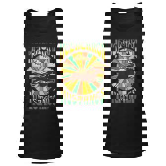 Groovy Hippie Style Mceachron Elementary Mustangs Unisex Tank Top | Seseable CA