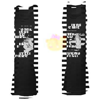 Groundhog Day Six More Weeks Of Cuteness Unisex Tank Top - Thegiftio