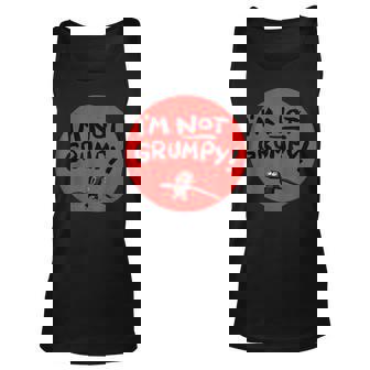 Grumpy Monkey Im Not Grumpy Unisex Tank Top - Thegiftio