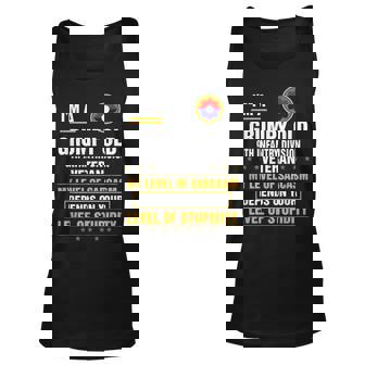 Grumpy Old 9Th Infantry Division Veteran Veterans Day Unisex Tank Top | Mazezy